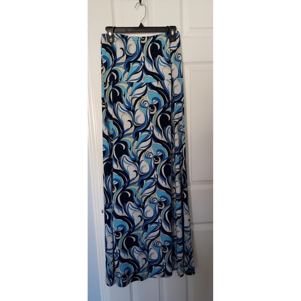 Womans Maxi Dress Strapless Size Medium